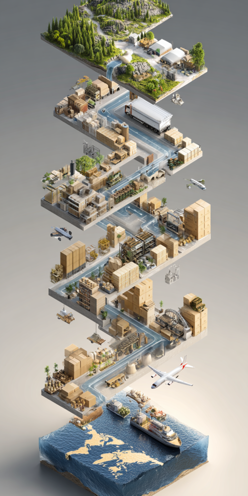 u8842894425_Vertical_arrow_flow_showing_boxes_and_products_mo_76edbb8d-ef1a-4df5-8946-a67df9a7facb_0